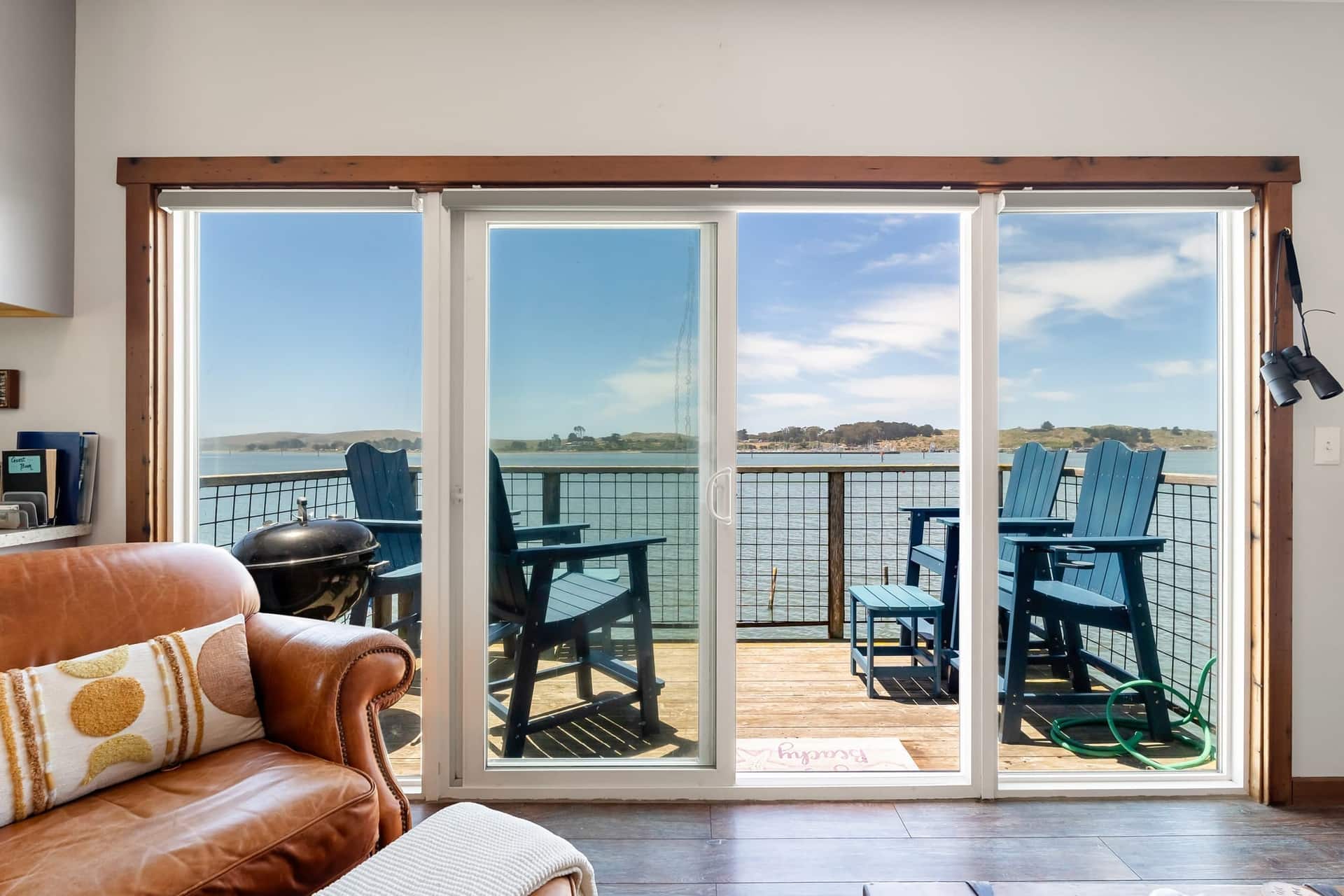 Deck overlooking Bodega Bay